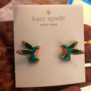 Kate Spade New York Scenic Route Hummingbird Stud Earrings O0RU2496